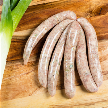 Pork Sausages with Leek (pack of 6)