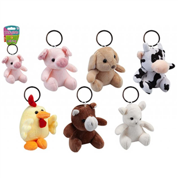 Farm Animal Keychain