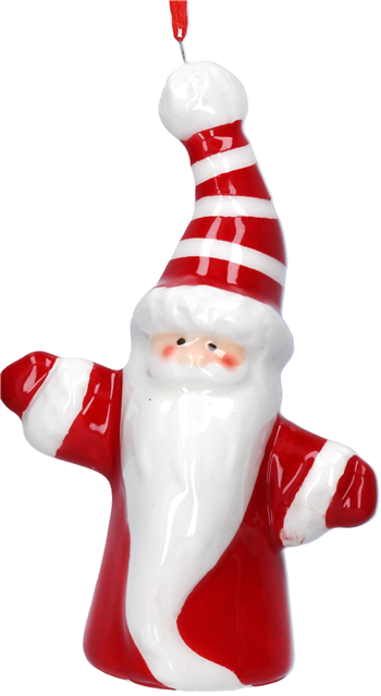 Candy Stripe Santa