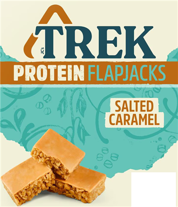 Salted Caramel protein flapjack