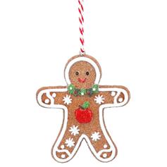 Gingerbread Man with Apple/Pudding