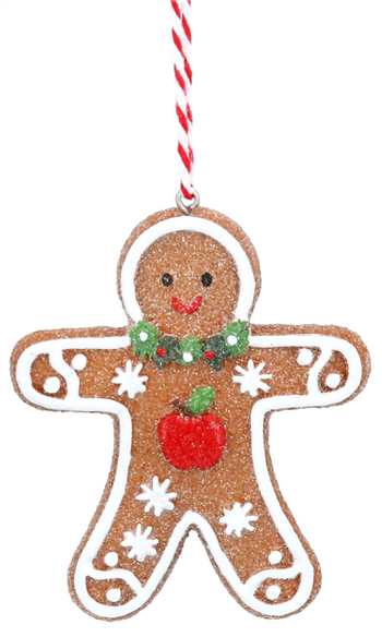 Gingerbread Man with Apple/Pudding