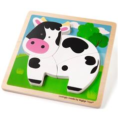 Cow - Chunky Lift Out puzzle