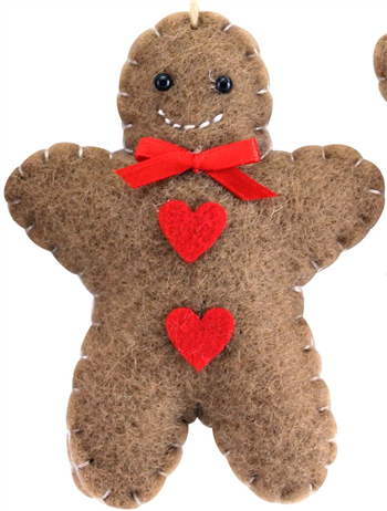 Gingerbread Boy - Heart