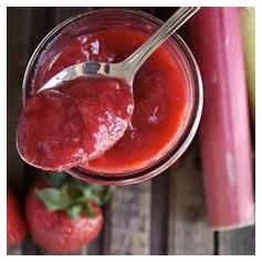 Strawberry & Rhubarb Jam, 220g